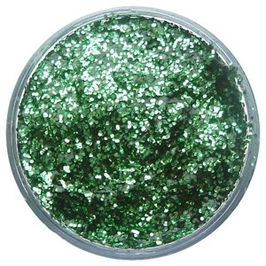 Třpytky základní barvy  - třpytivý gel 12ml,zelený