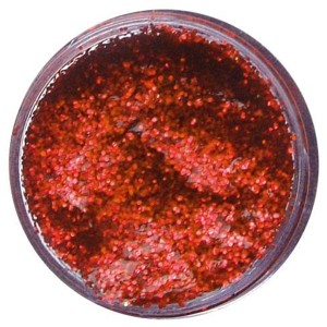 Třpytky základní barvy  - třpytivý gel 12ml,červen