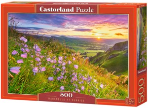 Puzzle Castorland 500 dílků - Západ slunce nad údo