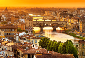 Puzzle Castorland 1000 dílků - Florentské mosty