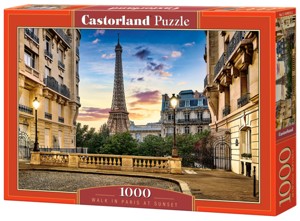 Puzzle Castorland 1000 dílků - WALK IN PARIS AT SU
