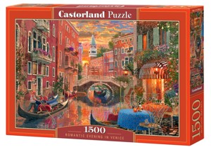 Puzzle Castorland 1500 dílků - Romantický večer v 