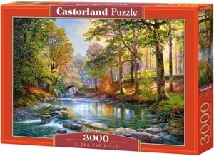 Puzzle Castorland 3000 dílků - Podél řeky