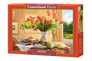 Puzzle Castorland 3000 dílků - Květinové zátiší
