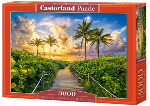 Puzzle Castorland 3000 dílků - Colorful Sunrise in