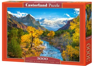 Puzzle Castorland 3000 dílků - Autumn in Zion Nati