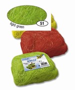 Zelené světlé sisalové vlákno 50 g