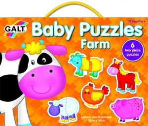 DĚTSKÉ Galt Puzzle pro nejmenší Zvířátka na farmě