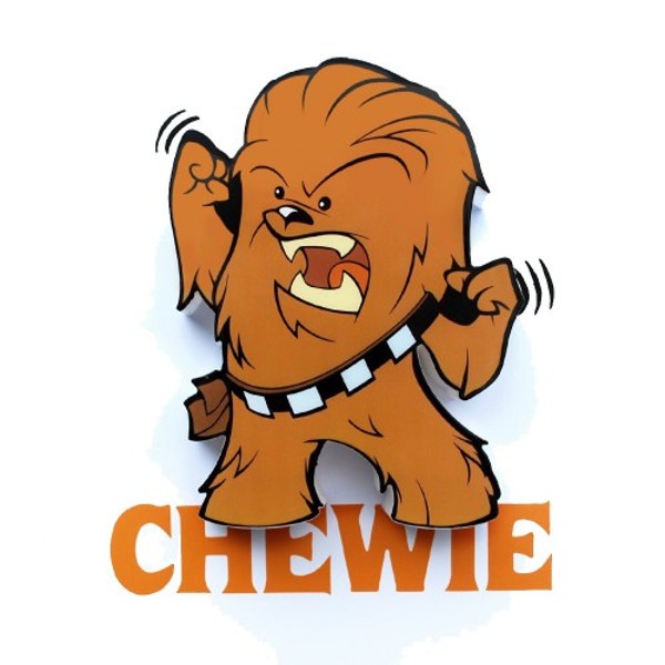 3D Mini světlo EP7 - Star Wars Chewie