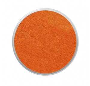 Barva na obličej třpytivá 18ml- oranžová