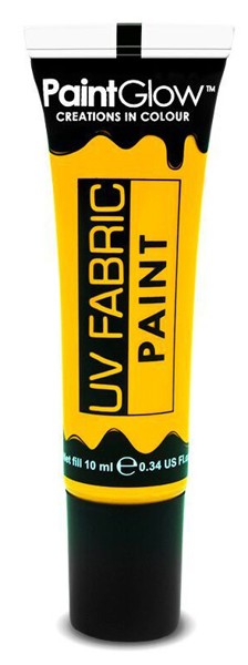 Barvy na textil UV neon 13 ml -žlutá (Neon Yellow)