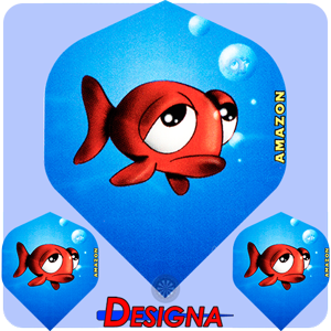 DESIGNA LETKY AMAZON 3D LIFE FISH F1604