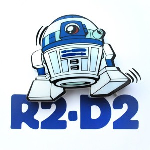 3D Mini světlo EP7 -  Star Wars R2-D2 
