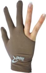 Kulečníková rukavice REBELL hnědá - universal