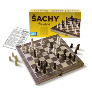 Albi Rodinná hra Dřevěné šachy