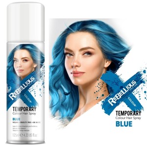 Dočasný barevný sprej na vlasy 125ml Modrý