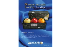 Karambolové koule SUPER Aramith Pro Cup Prestige